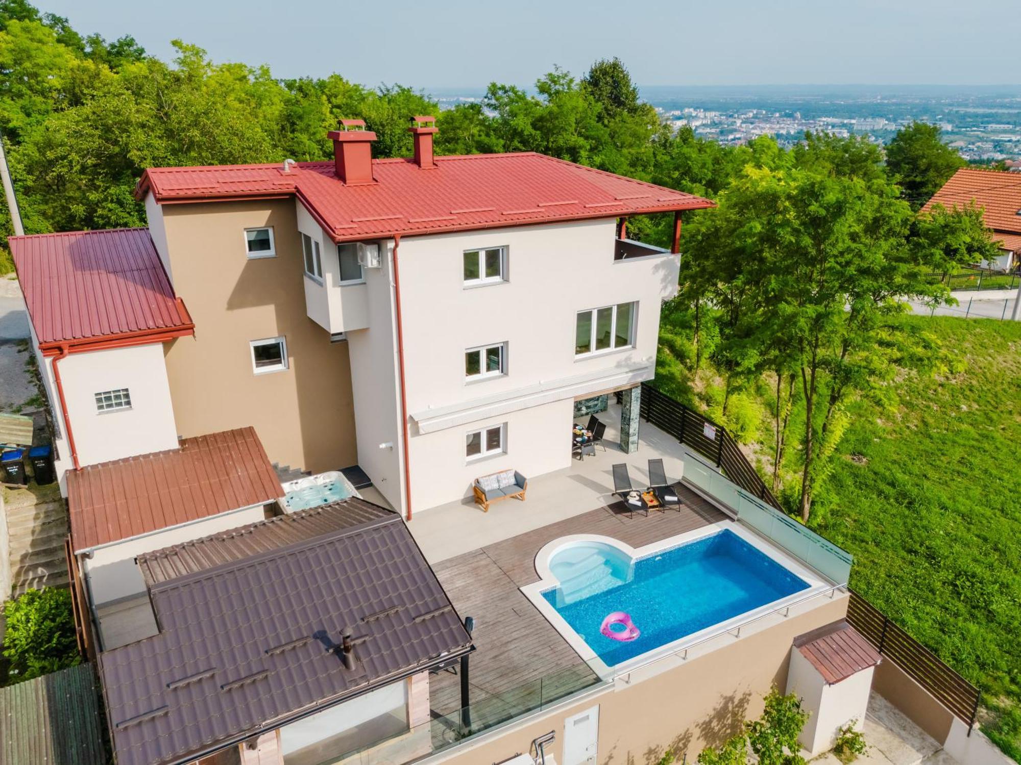 Carobni Pogled Zagreb别墅 外观 照片